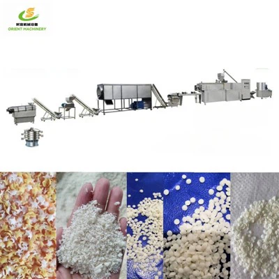 Puff Bread Crumb Extruder Making Machine